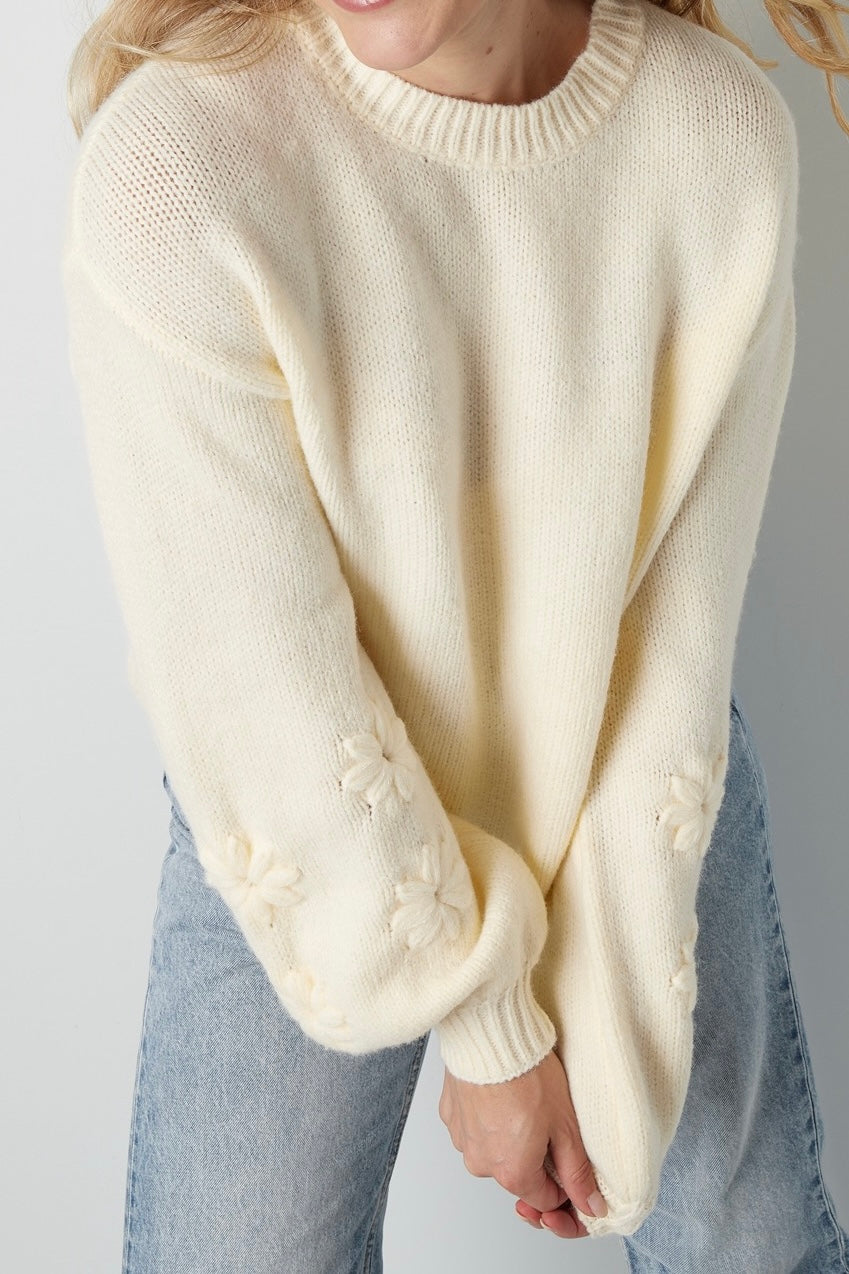 Gestrickter Oversized Pullover