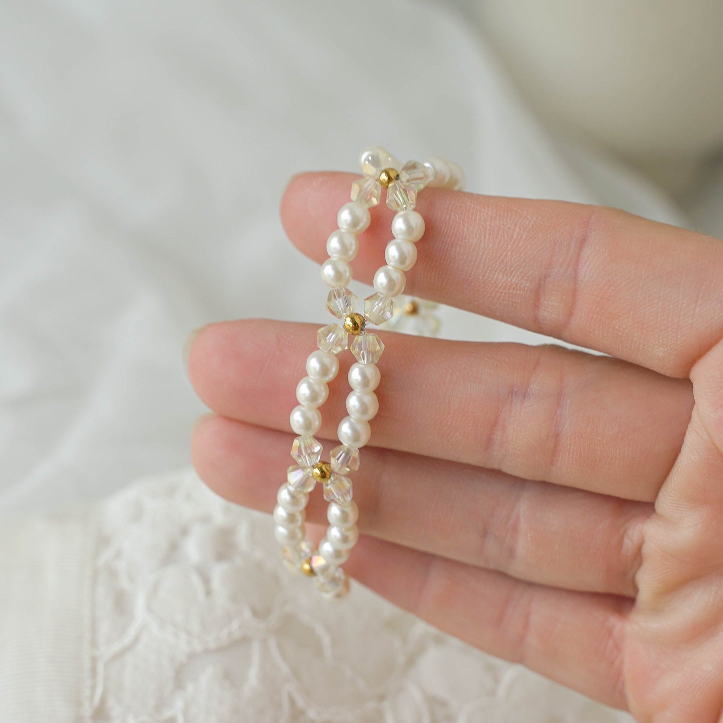 Perlenarmband Leni