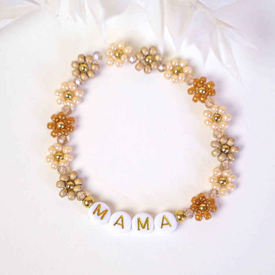 Perlenarmband Mama