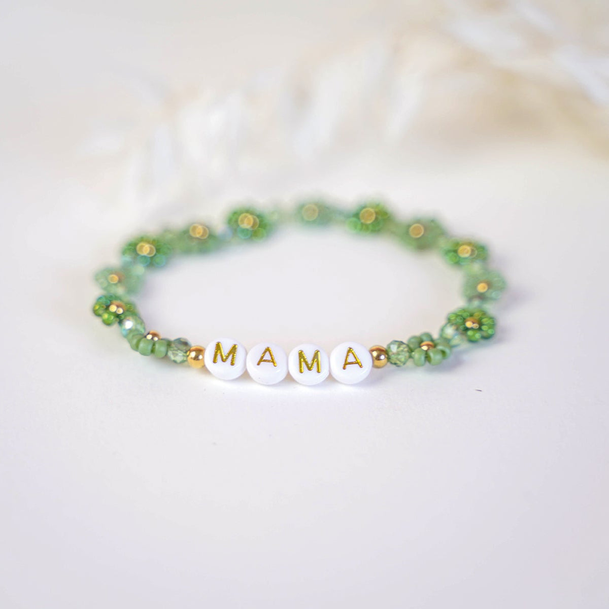 Perlenarmband Mama
