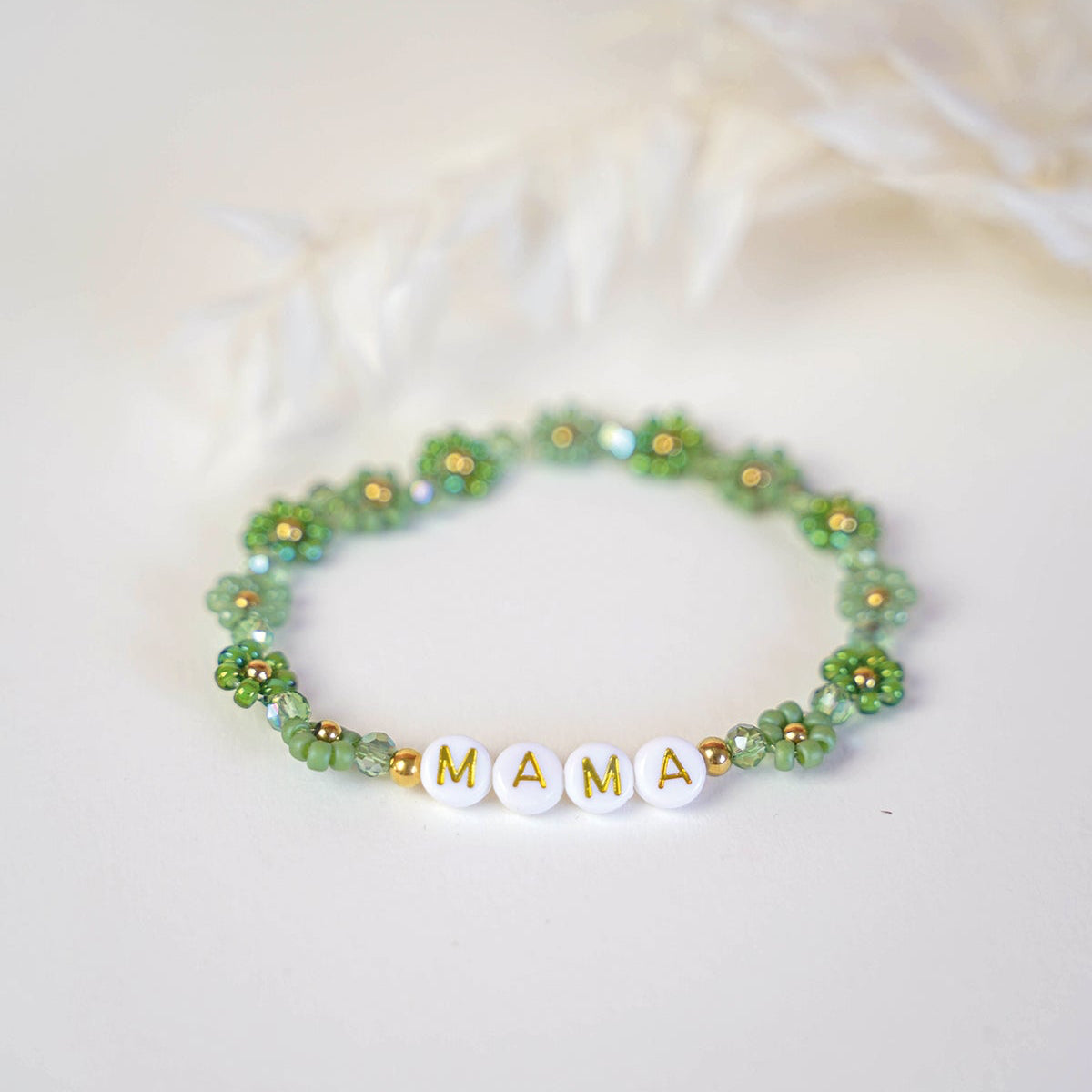 Perlenarmband Mama