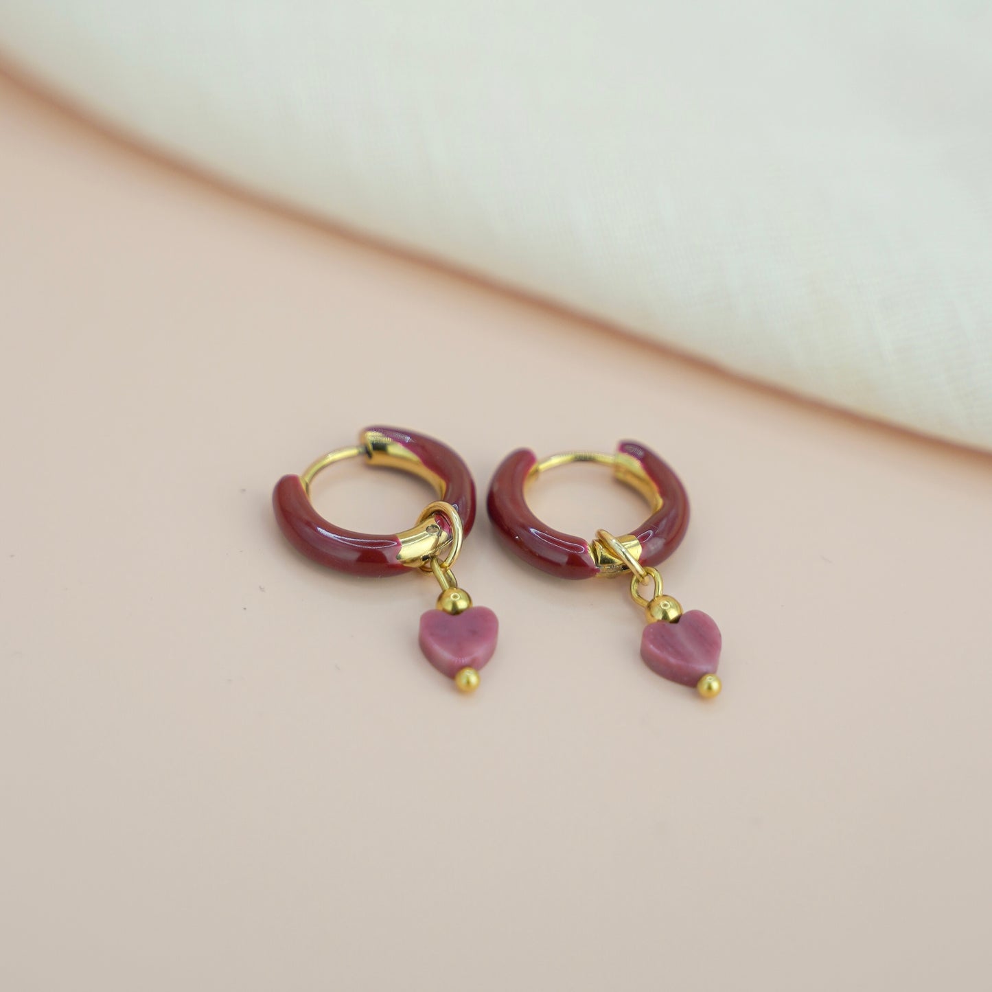 Ohrringe Vintage Rose