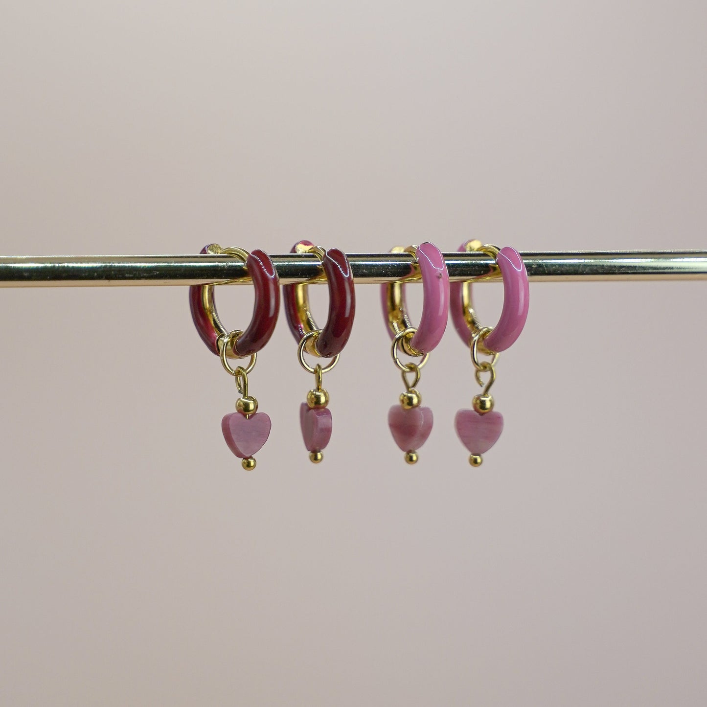 Ohrringe Vintage Rose