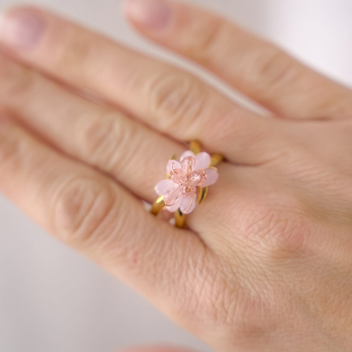 Edelstahlring Bloom
