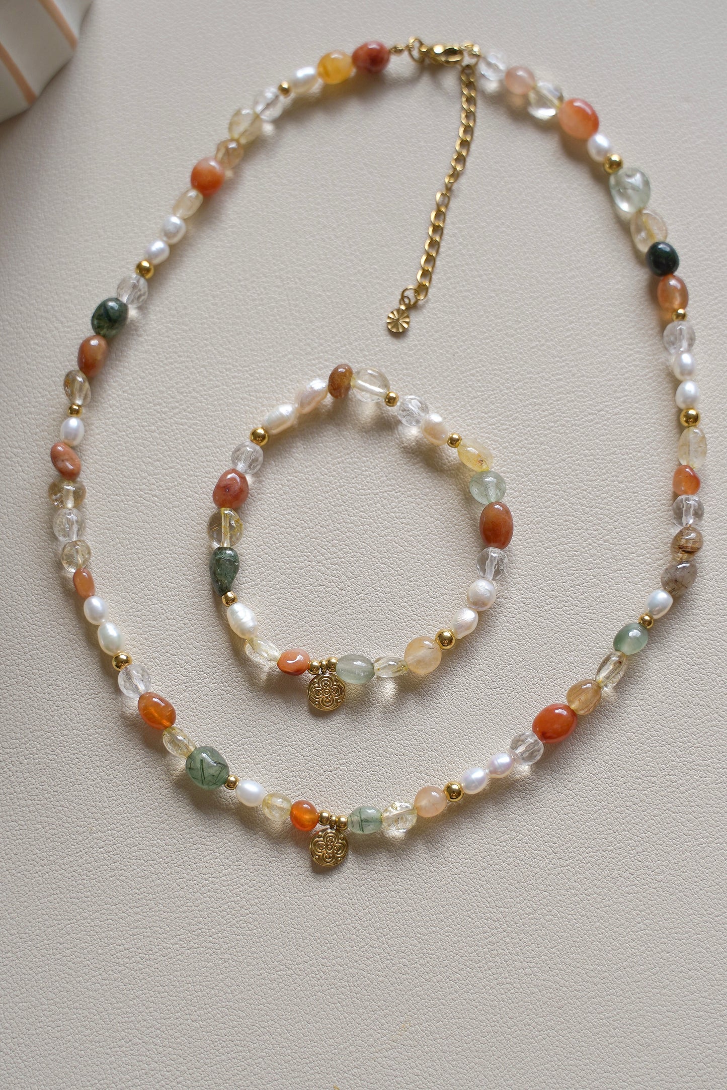 Perlenarmband Luana Oval