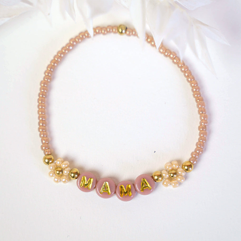 Perlenarmband Mama
