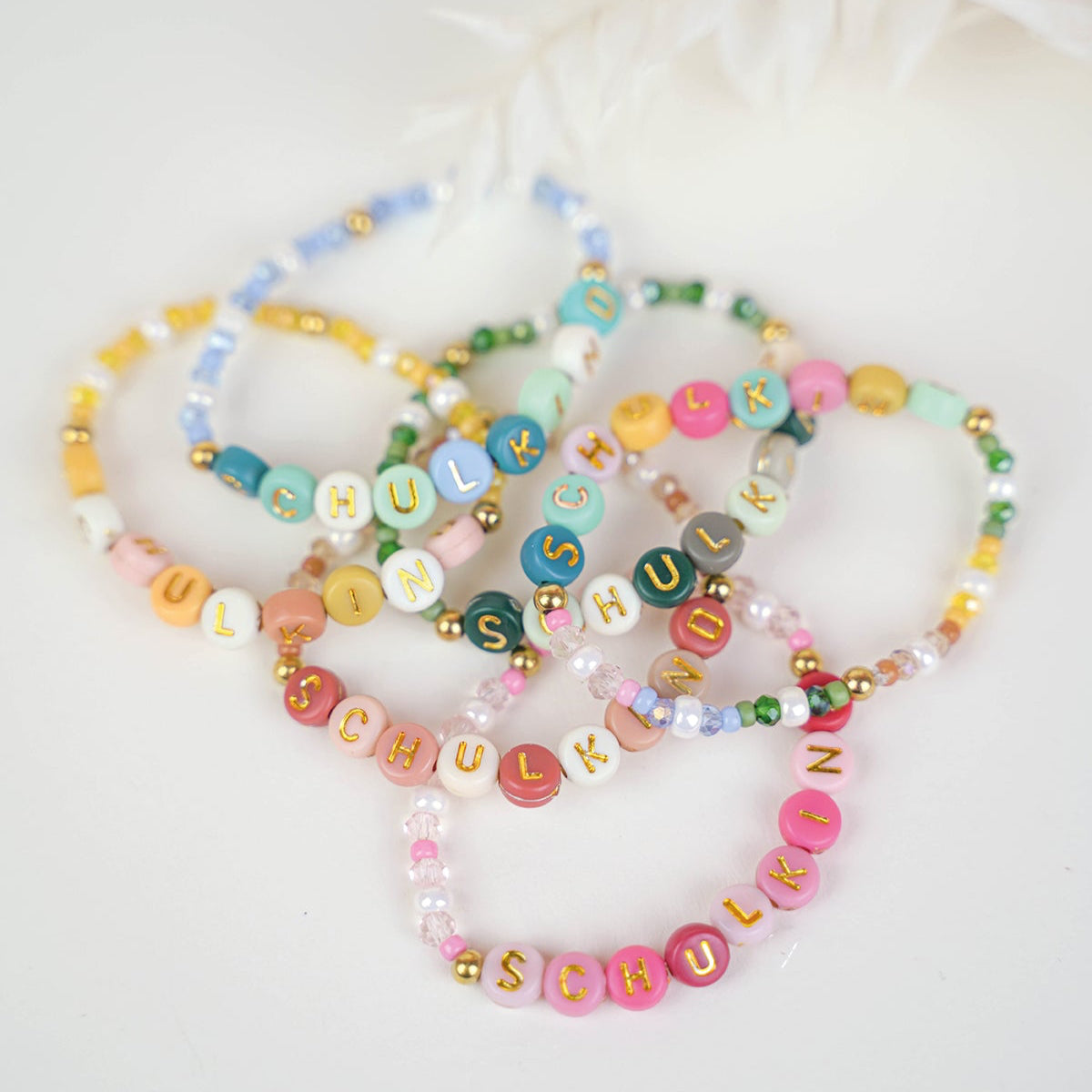 Perlenarmband Schulkind