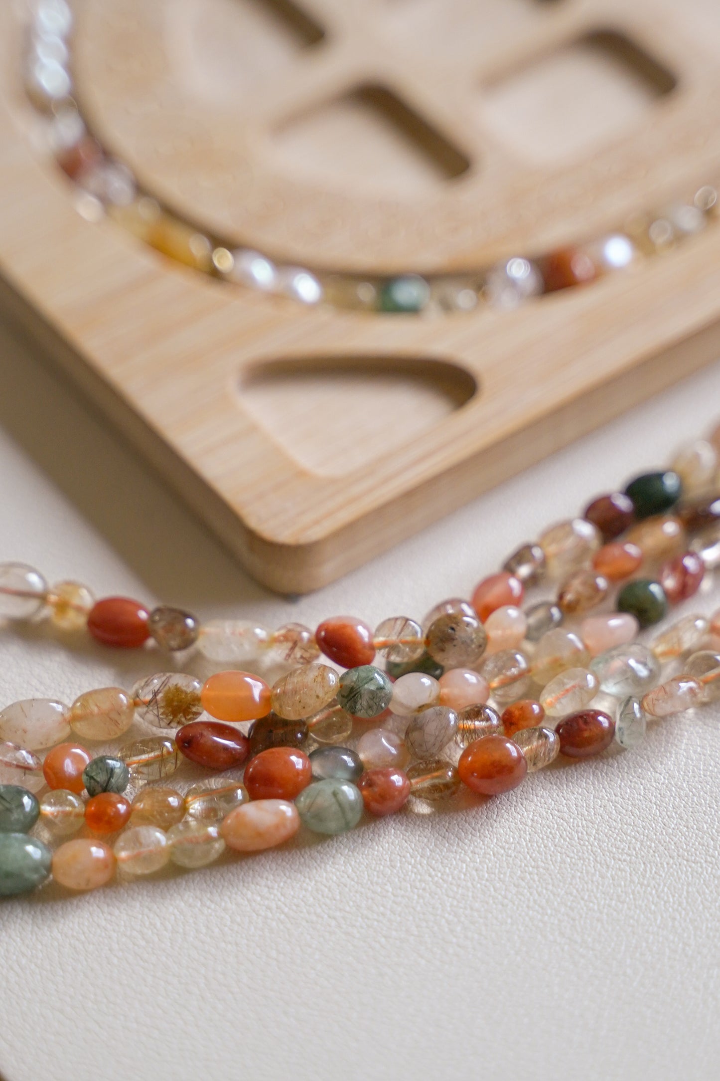 Perlenarmband Luana Oval